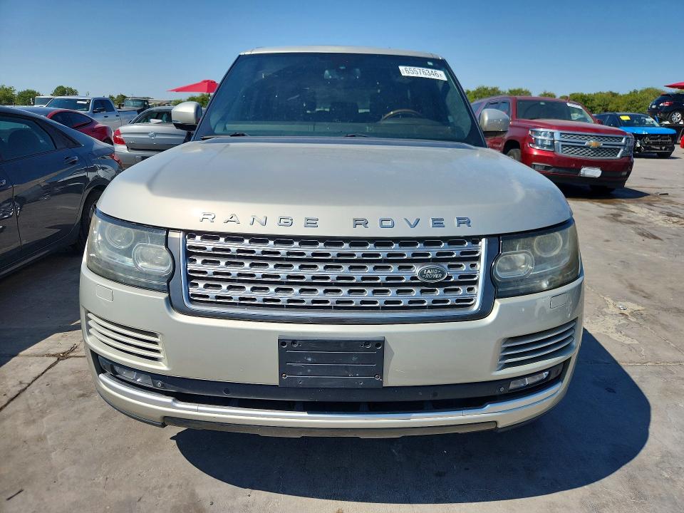 Photo 5 from auction – 2014 LAND ROVER RANGE ROVER with VIN SALGS2EF8EA130569