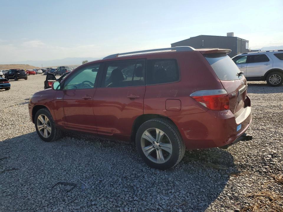 Photo 2 from auction – 2008 TOYOTA HIGHLANDER with VIN JTEES43A582107732