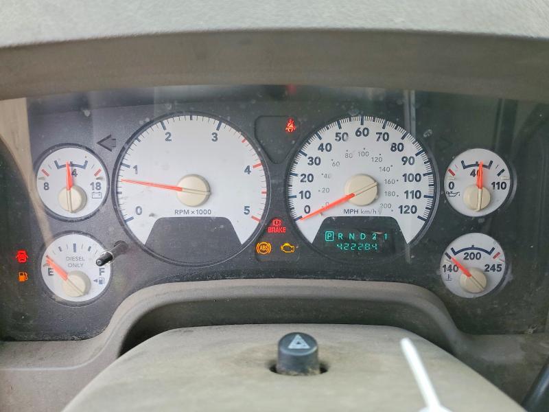 Photo 9 from auction – 2006 DODGE RAM 2500 with VIN 3D7KR29C46G178091