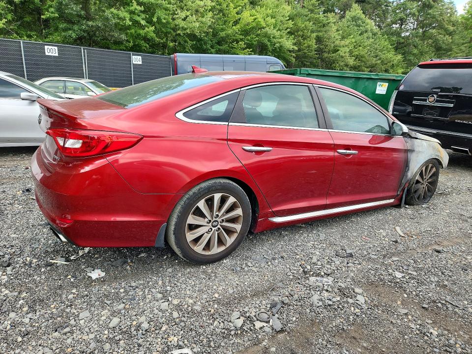 Photo 3 from auction – 2015 HYUNDAI SONATA with VIN 5NPE34AF0FH216191