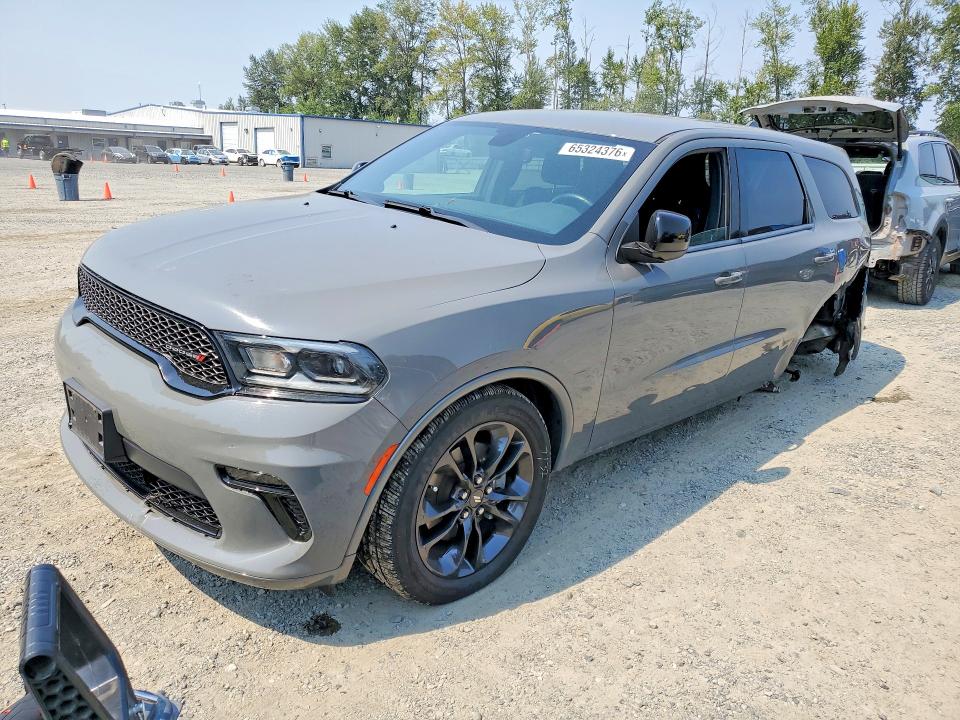 DODGE DURANGO 2022 with VIN 1C4RDJAG7NC222912 - Photo from auction