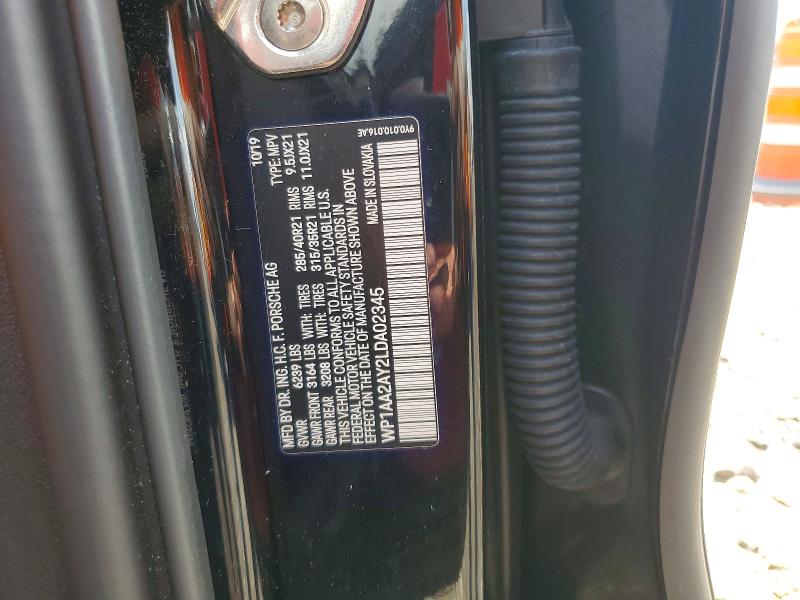 Foto 14 de la subasta – 2020 PORSCHE CAYENNE con VIN WP1AA2AY2LDA02345