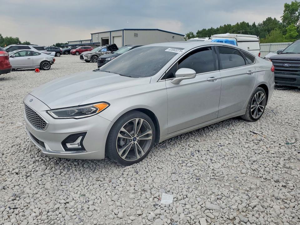 FORD FUSION 2019 with VIN 3FA6P0K90KR254270 - Photo from auction