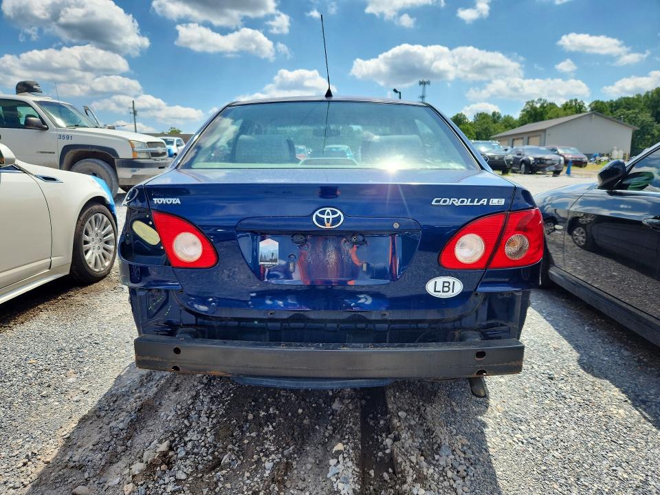 Photo 6 from auction – 2006 TOYOTA COROLLA with VIN JTDBR32E360058573