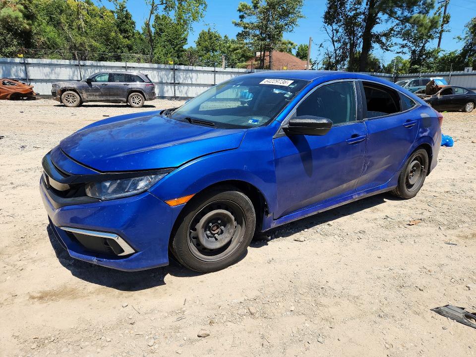 HONDA CIVIC 2020 with VIN 2HGFC2F64LH593601 - Photo from auction