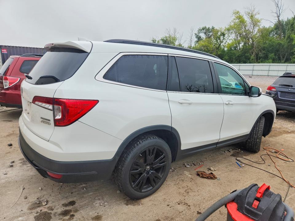 Photo 3 from auction – 2022 HONDA PILOT with VIN 5FNYF6H22NB054984