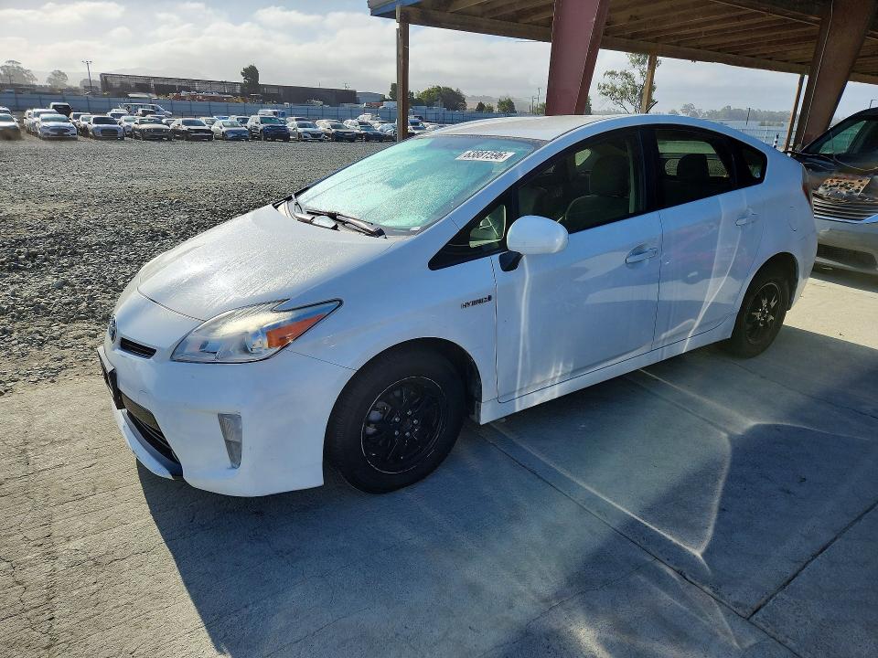TOYOTA PRIUS 2012 with VIN JTDKN3DUXC1544965 - Photo from auction