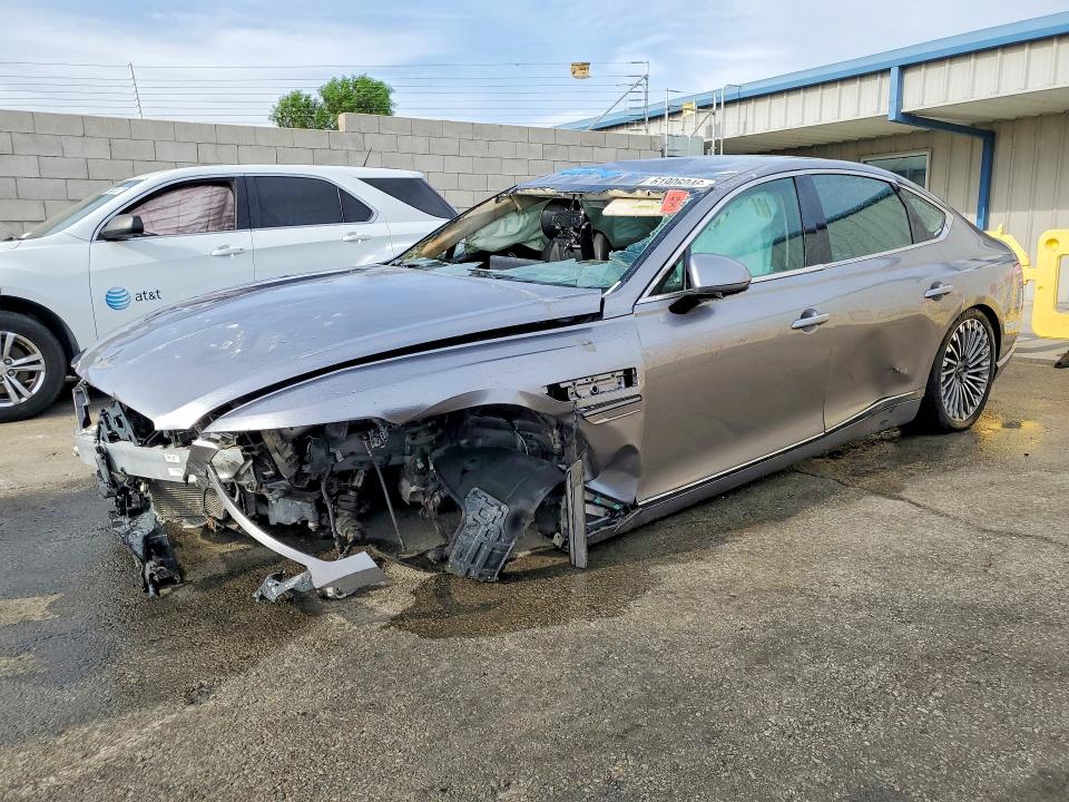 GENESIS ELECTRIFIED G80 2023 with VIN KMTGE4S1XPU004719 - Photo from auction