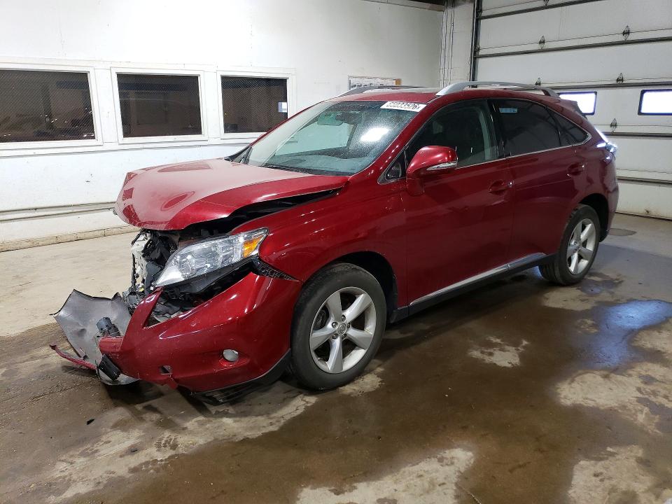 LEXUS RX 2010 with VIN 2T2BK1BA4AC047954 - Photo from auction