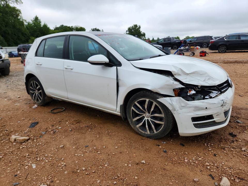 Photo 4 from auction – 2016 VOLKSWAGEN GOLF with VIN 3VW217AU0GM045251