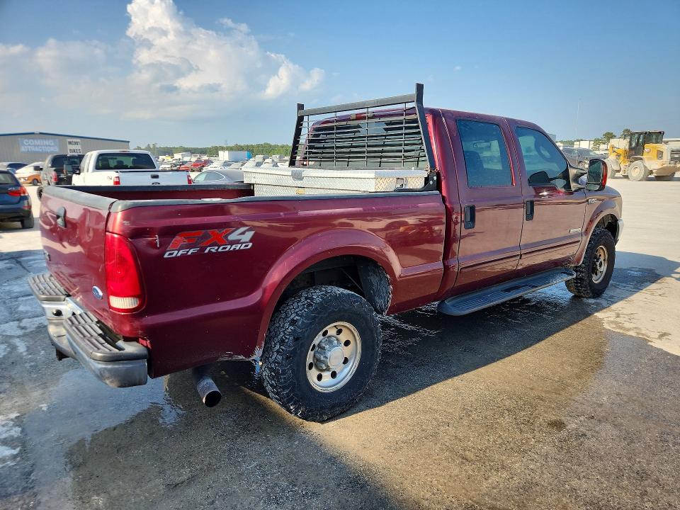 Photo 3 from auction – 2004 FORD F250 with VIN 1FTNW21P54EA35282