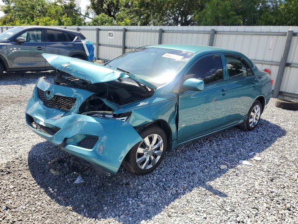 TOYOTA COROLLA 2010 with VIN 2T1BU4EE8AC481583 - Photo from auction