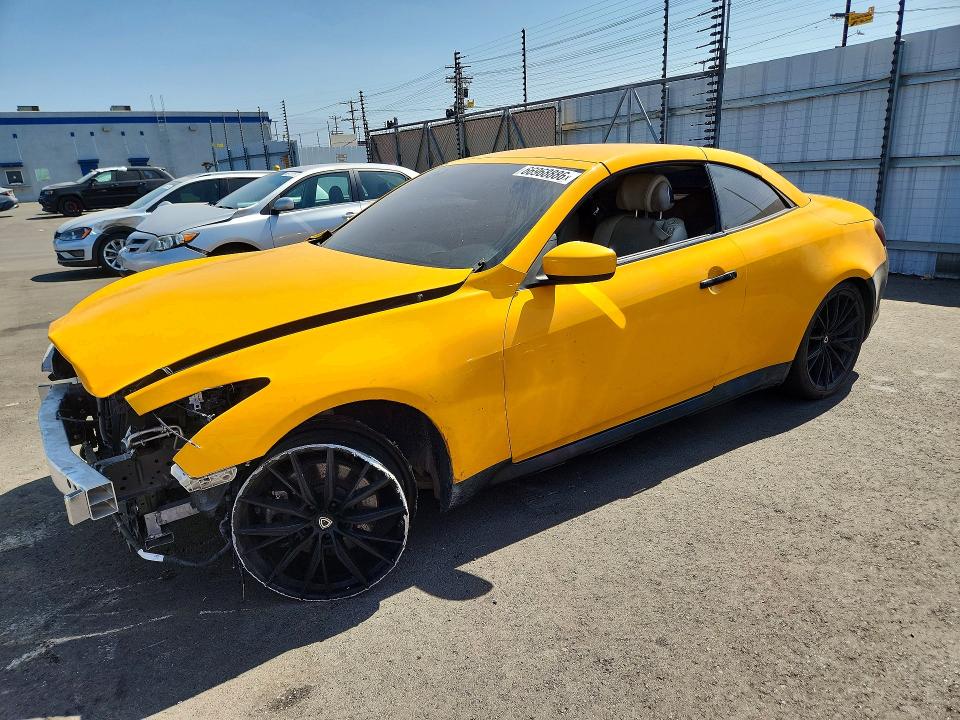 INFINITI G37 CONVERTIBLE 2011 with VIN JN1CV6FE3BM952946 - Photo from auction