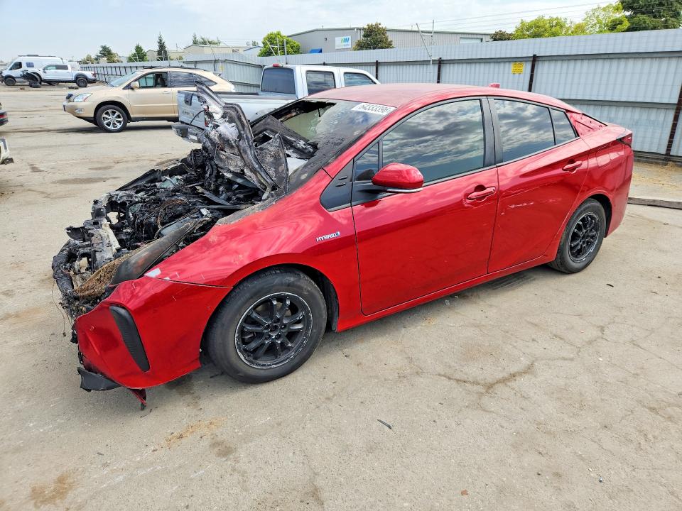 TOYOTA PRIUS 2022 with VIN JTDKAMFU7N3158249 - Photo from auction