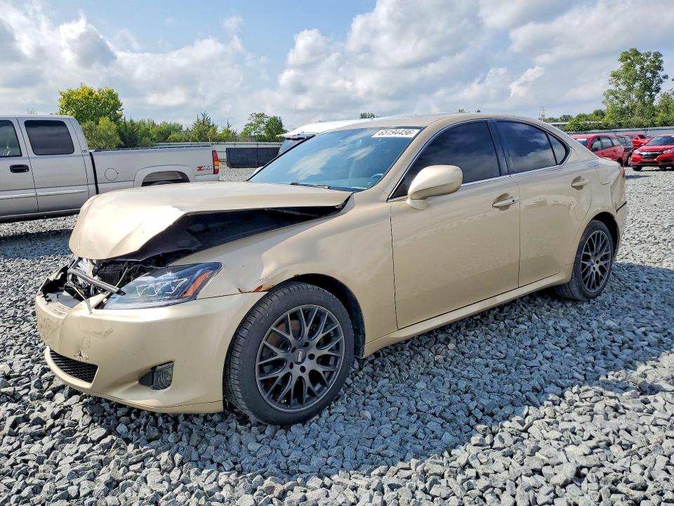 LEXUS IS 2007 with VIN JTHCK262375008648 - Photo from auction