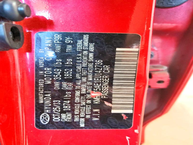 Photo 14 from auction – 2014 HYUNDAI ACCENT with VIN KMHCT5AE1EU142736