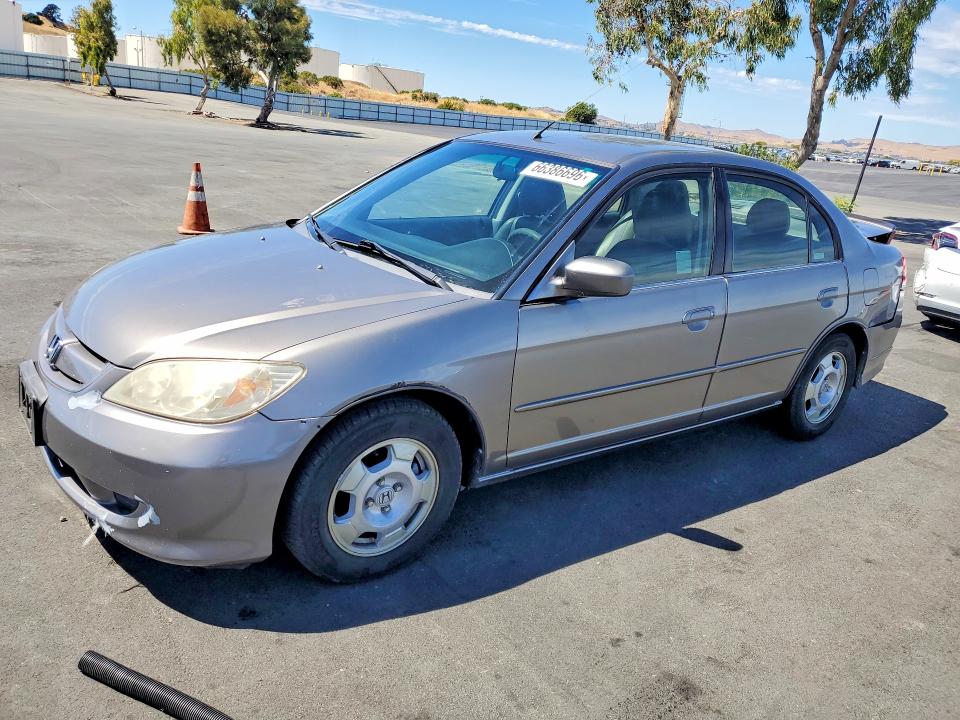 Photo 1 from auction – 2005 HONDA CIVIC with VIN JHMES96615S021787