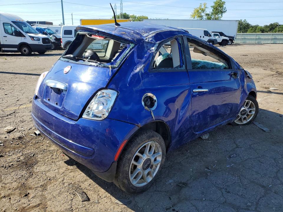 Photo 3 from auction – 2013 FIAT 500 with VIN 3C3CFFAR1DT689992