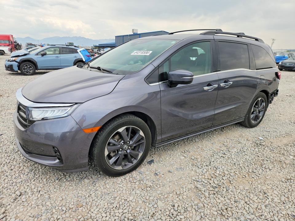 HONDA ODYSSEY 2022 with VIN 5FNRL6H91NB045834 - Photo from auction