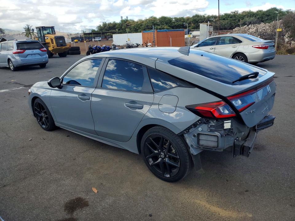 Photo 2 from auction – 2025 HONDA CIVIC with VIN 19XFL2H82SE035074