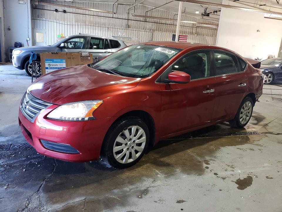 NISSAN SENTRA 2015 with VIN 3N1AB7AP2FY351285 - Photo from auction
