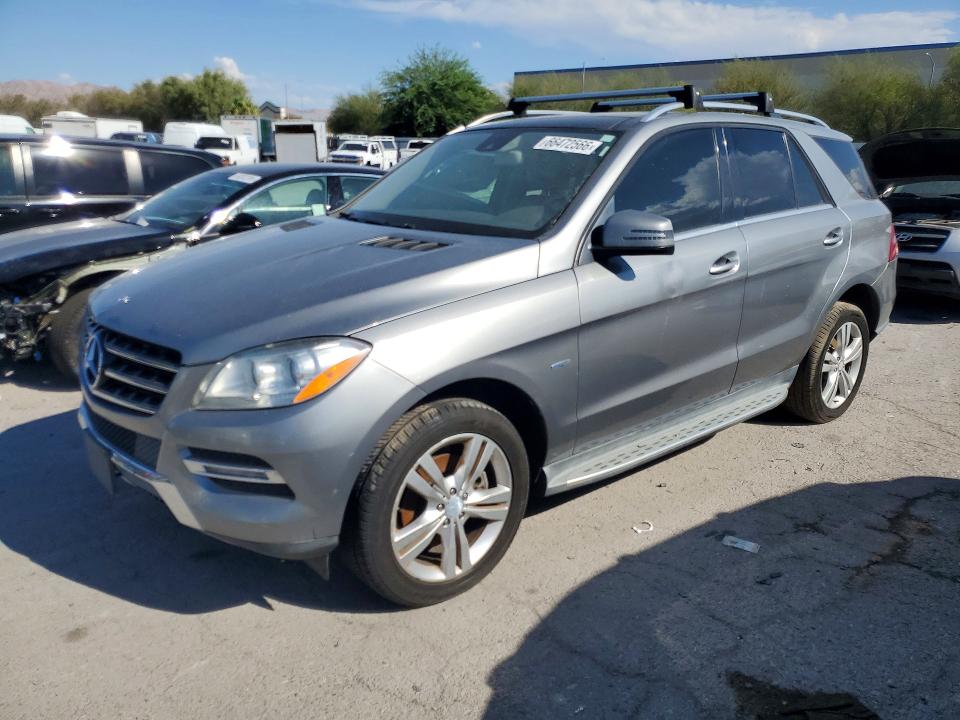 MERCEDES-BENZ ML 2012 with VIN 4JGDA2EBXCA009268 - Photo from auction