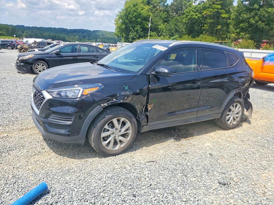 HYUNDAI TUCSON 2021 with VIN KM8J33A46MU393673 - Photo from auction
