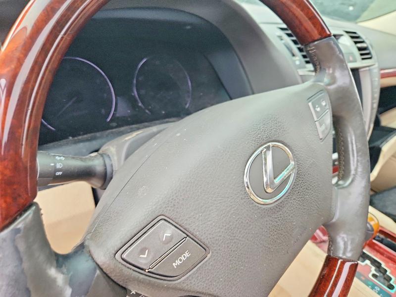 Photo 9 from auction – 2012 LEXUS LS with VIN JTHCL5EFXC5013066
