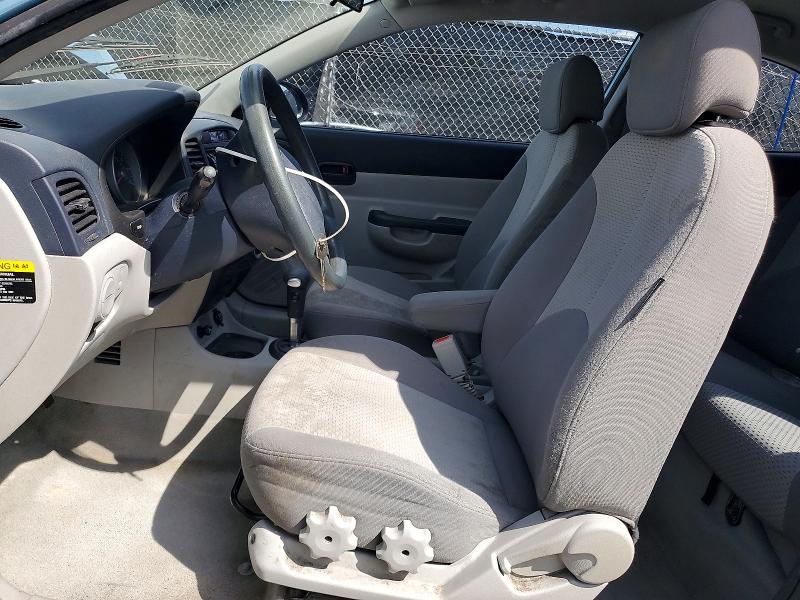 Photo 7 from auction – 2007 HYUNDAI ACCENT with VIN KMHCM36C17U010605