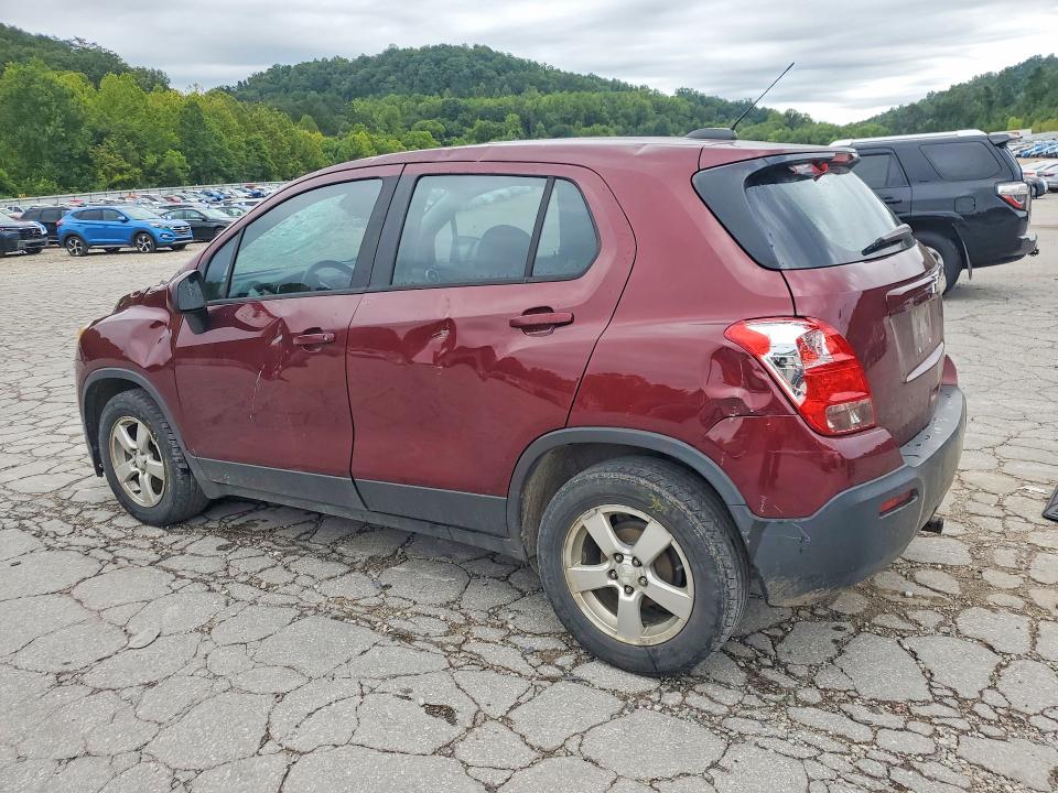 Фото 2 с аукциона – 2016 CHEVROLET TRAX с VIN 3GNCJKSB6GL267989