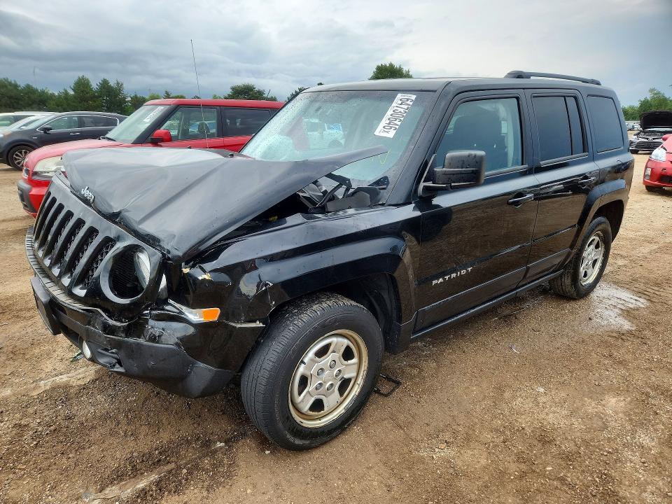 JEEP PATRIOT 2016 with VIN 1C4NJPBB3GD569468 - Photo from auction