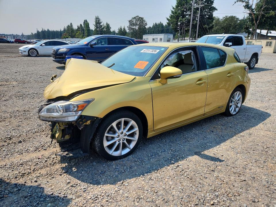 LEXUS CT 2012 with VIN JTHKD5BH6C2047960 - Photo from auction