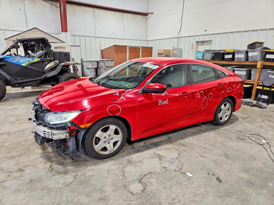HONDA CIVIC 2017 with VIN 2HGFC2F54HH544655 - Photo from auction