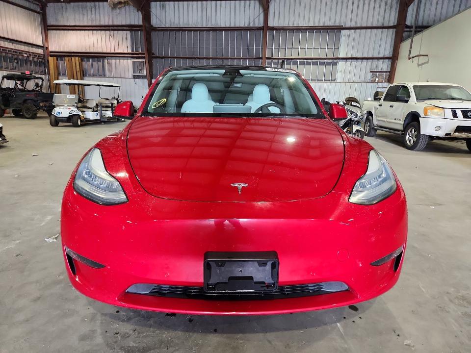 Photo 5 from auction – 2021 TESLA MODEL Y with VIN 5YJYGDEE9MF187207