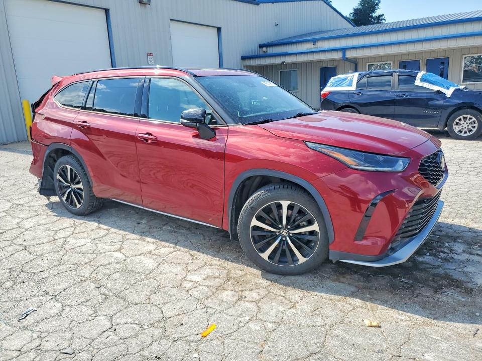 Photo 4 from auction – 2022 TOYOTA HIGHLANDER with VIN 5TDLZRBH2NS215863