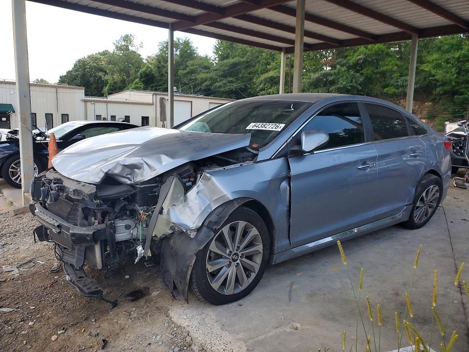 HYUNDAI SONATA 2015 with VIN 5NPE34AFXFH259646 - Photo from auction