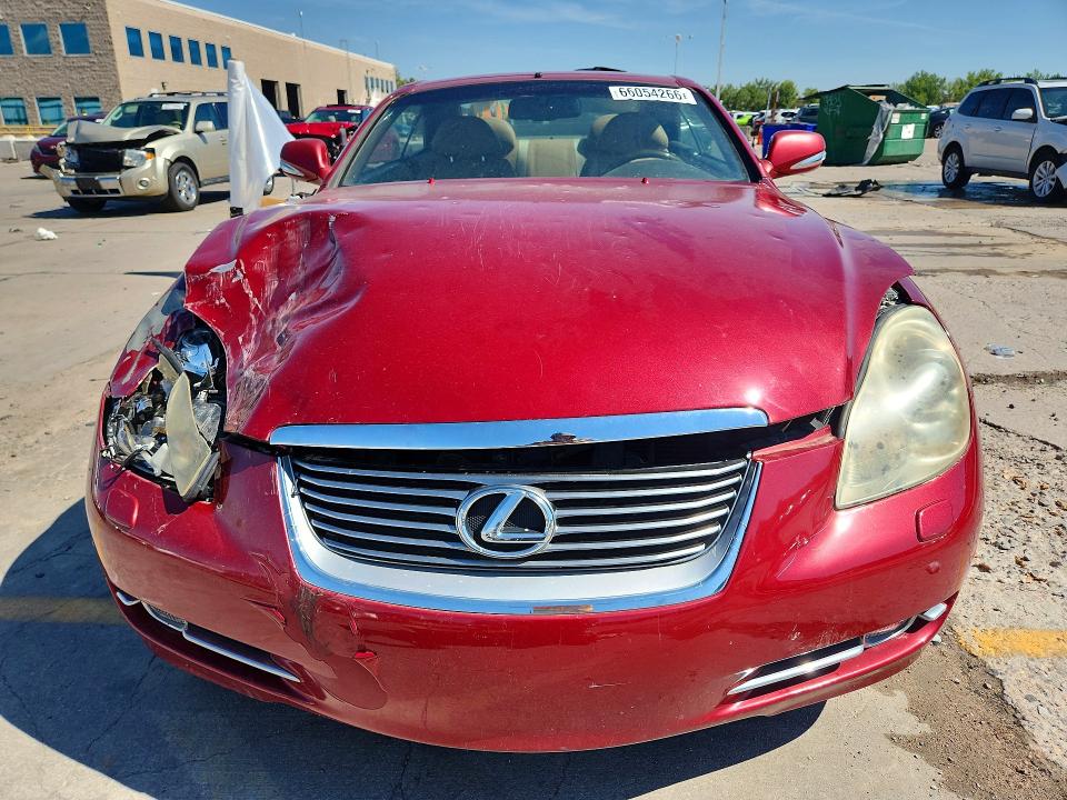 Photo 5 from auction – 2010 LEXUS SC with VIN JTHFN2EY8A9021602