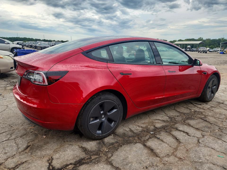 Photo 3 from auction – 2022 TESLA MODEL 3 with VIN 5YJ3E1EA0NF187173
