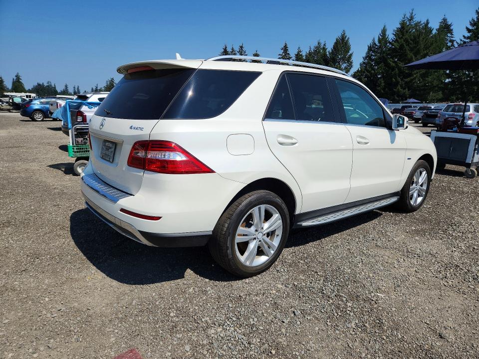 Photo 3 from auction – 2012 MERCEDES-BENZ ML with VIN 4JGDA5HB7CA069411