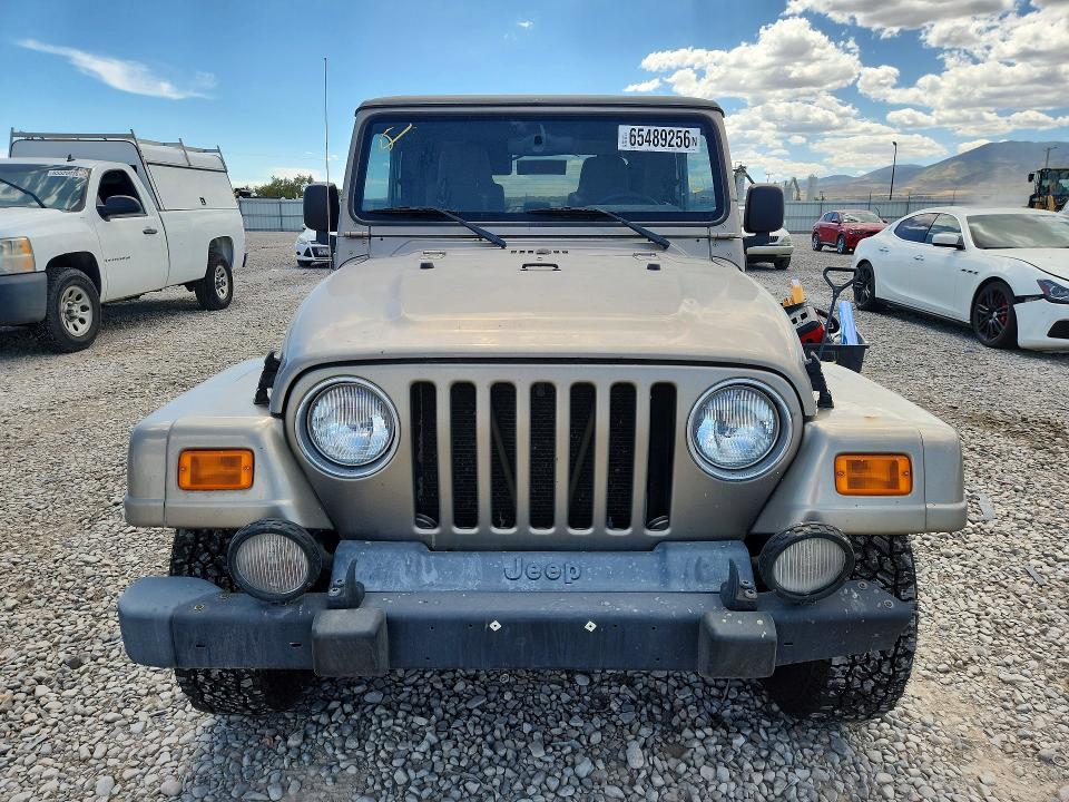 Photo 5 from auction – 2004 JEEP WRANGLER / TJ with VIN 1J4FA59S54P738649