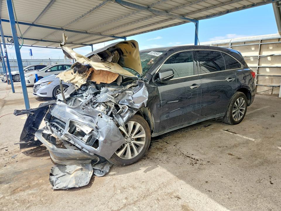 ACURA MDX 2016 с VIN 5FRYD4H44GB046348 - Снимка от търг
