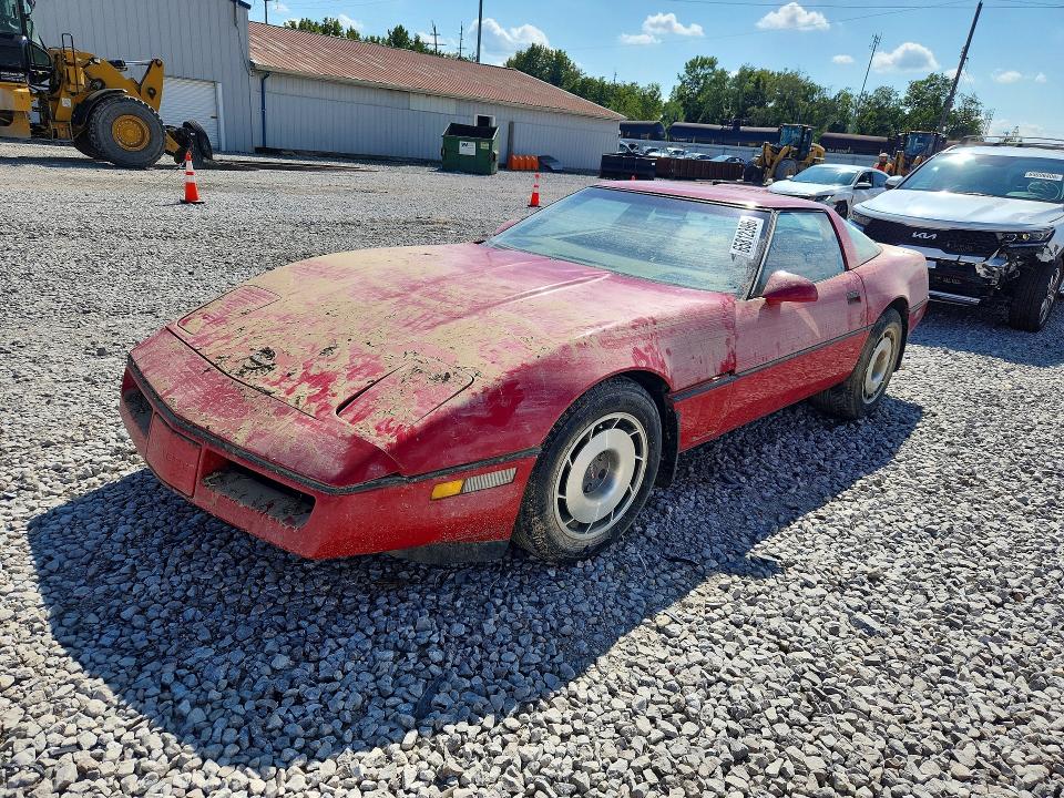 CHEVROLET CORVETTE 1987 with VIN 1G1YY2186H5126690 - Photo from auction