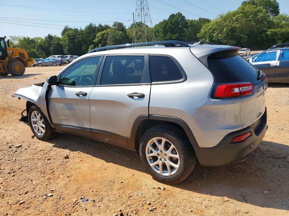 Photo 2 from auction – 2017 JEEP CHEROKEE with VIN 1C4PJLAB6HW508382