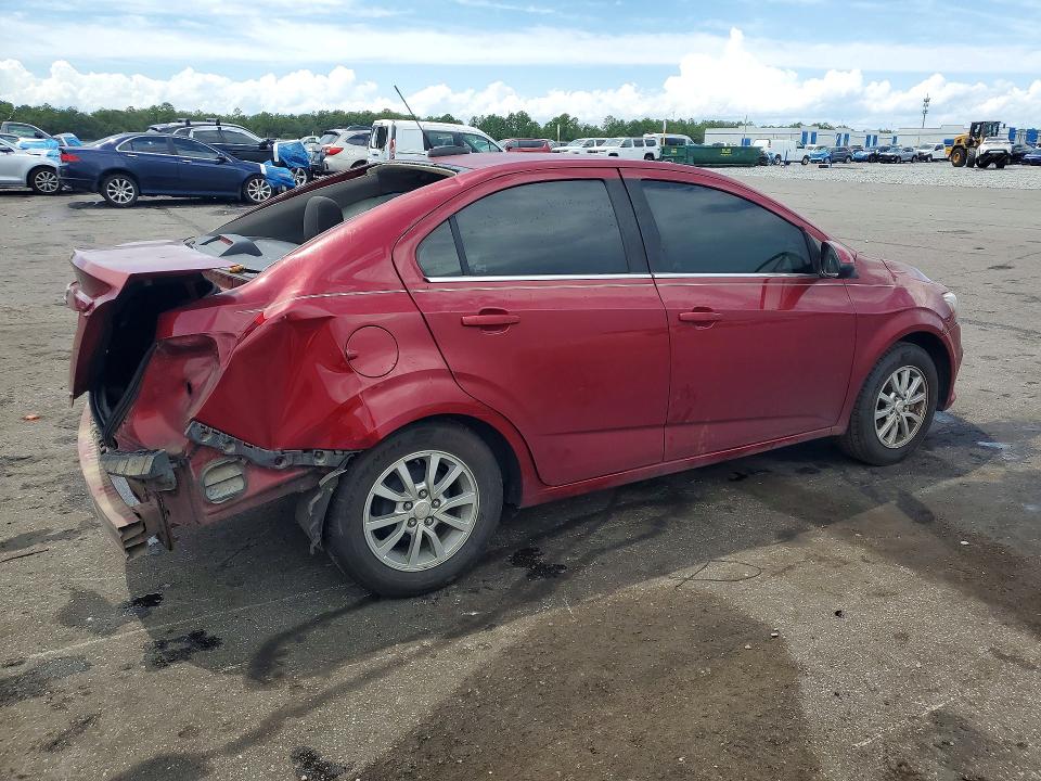 Photo 3 from auction – 2018 CHEVROLET SONIC with VIN 1G1JD5SH3J4103036