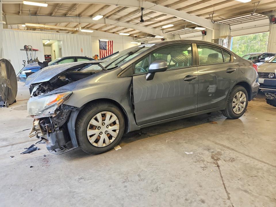 HONDA CIVIC 2012 with VIN 19XFB2E57CE044836 - Photo from auction