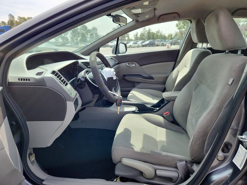 Photo 7 from auction – 2012 HONDA CIVIC with VIN 2HGFB2F52CH333871