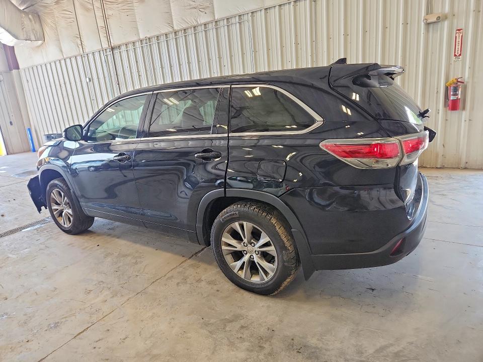 Photo 2 from auction – 2015 TOYOTA HIGHLANDER with VIN 5TDBKRFH8FS195095
