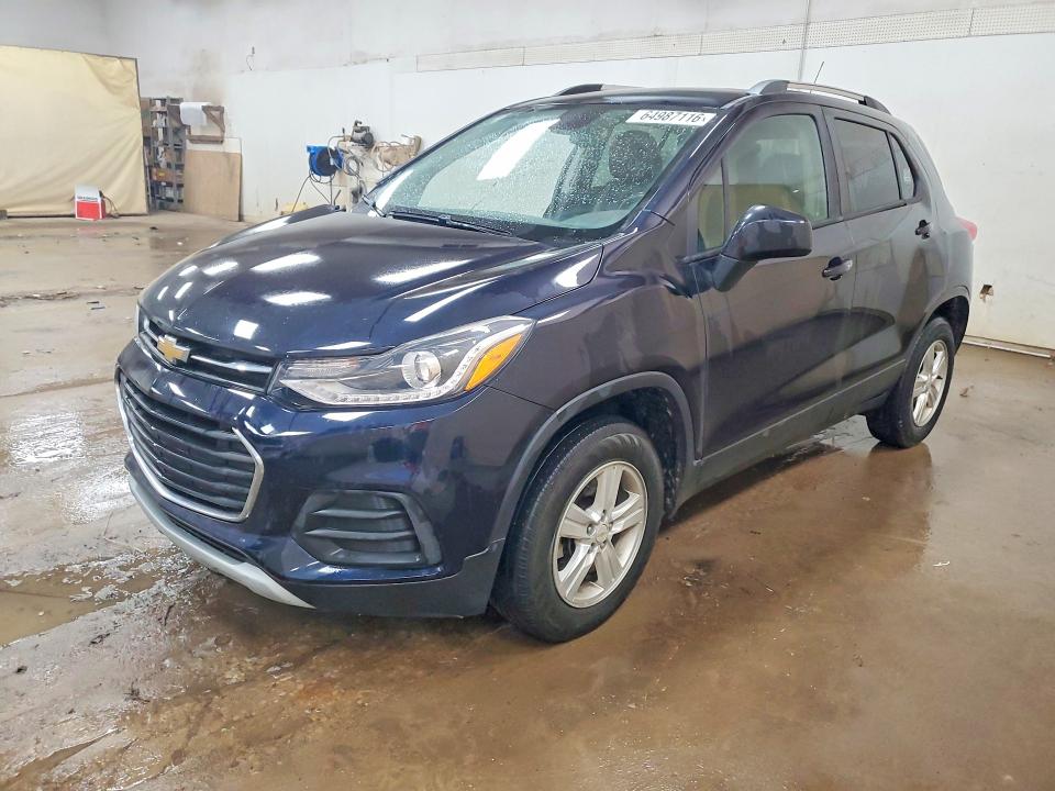 CHEVROLET TRAX 2021 with VIN KL7CJPSBXMB345397 - Photo from auction