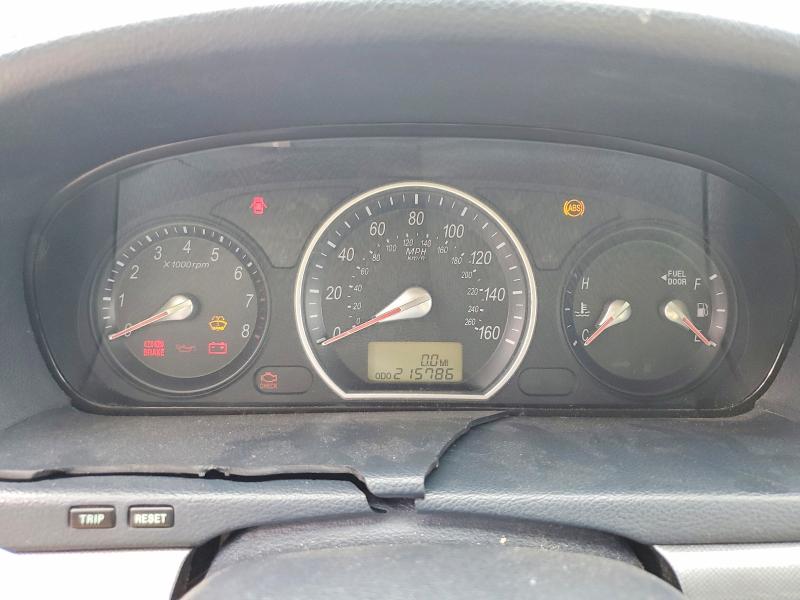 Photo 9 from auction – 2006 HYUNDAI SONATA with VIN 5NPEU46F06H079002