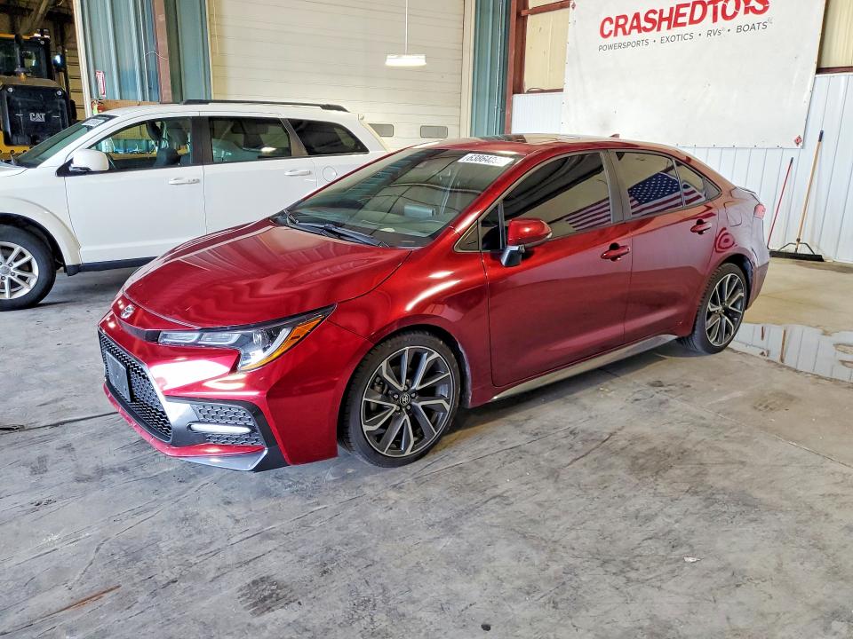 TOYOTA COROLLA 2022 with VIN 5YFT4MCE4NP124026 - Photo from auction